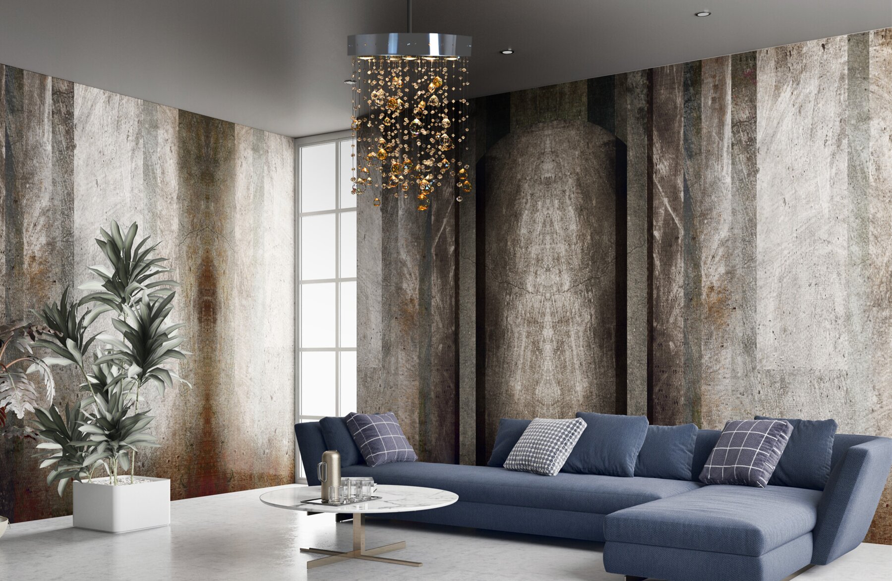 Modern chandelier for the living room LW609050100