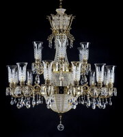 Lustr mosazný luxusní L16002CLN