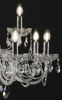 LUSTR KŘIŠŤÁLOVÝ EL4151202PB - detail svíčky 