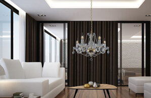 Crystal chandelier for living room