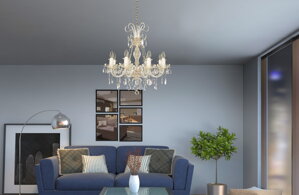 Modern Crystal Chandelier For Living Room 