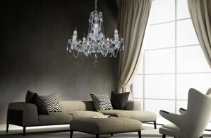 Crystal chandelier fot living room