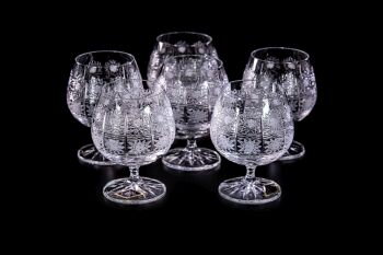 Rum glasses made of crystal glass | Artcrystal.cz