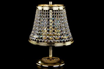 Lámparas de mesa con los adornos de cristal | Transporte gratis por la UE | ARTCRYSTAL.CZ