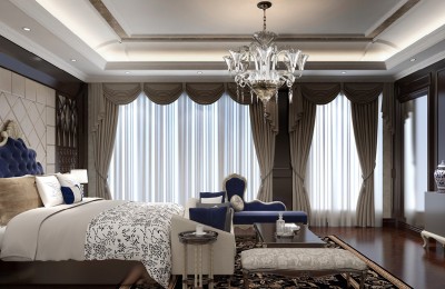 Bedroom Chandeliers and Ceiling Lights EL6758+303N