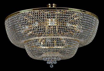 Chandelier with strass trimmings L203CE