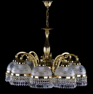 Brass chandelier LA098CLN