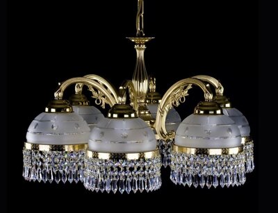 Brass chandelier LA099CE