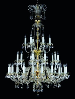 Big crystal chandelier L09001CE
