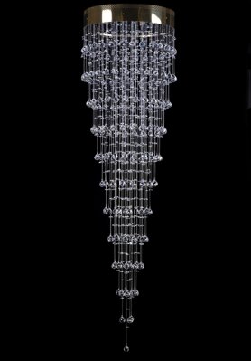 Lámpara de cristal de espiral L449CE