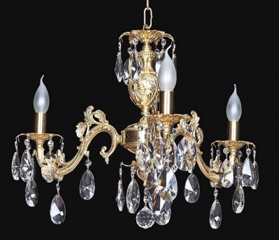 Brass chandelier EL855302