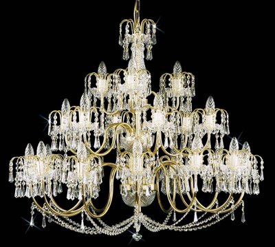 Chandelier with metal arms TX224000021