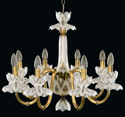 Chandelier with metal arms EL605819MPT