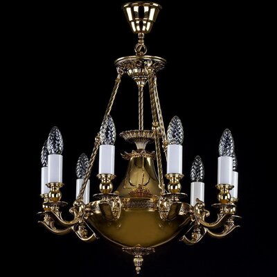 Chandelier brass L384