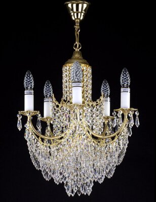 Chandelier with metal arms L264CE