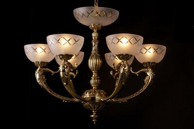 Art Nouveau chandelier AL206