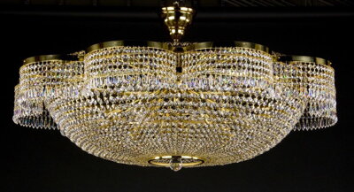 Large crystal ceiling lamp L276CE