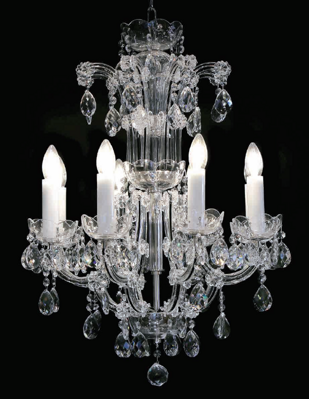 Lámpara de cristal estilo María Teresa  BXL10931B208black
