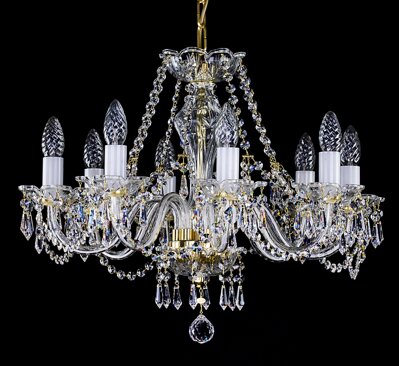 Cut Glass Crystal Chandelier L028ce, How To Tell Crystal Chandelier From Glass
