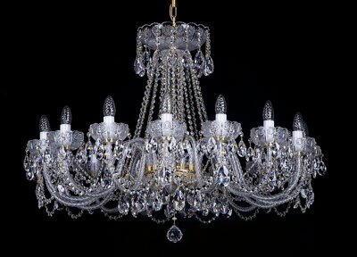 Cut crystal luxury chandelier L033CLN