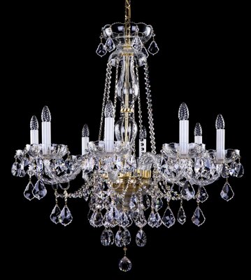 Cut glass crystal chandelier luxury L16043CLN