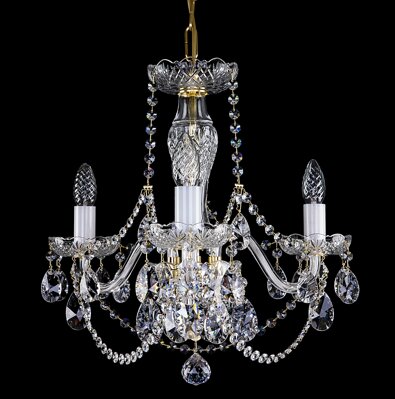Cut glass crystal chandelier L16050CLN