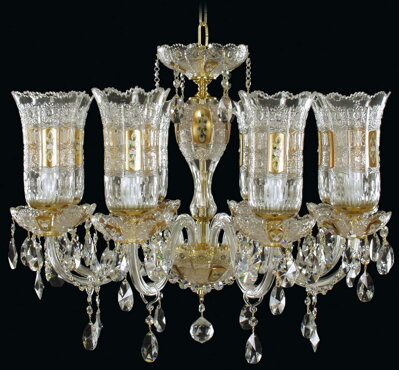 Cut glass crystal chandelier EL686802T