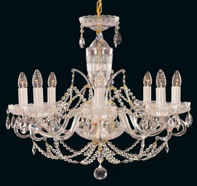 Cut glass crystal chandelier EL683802
