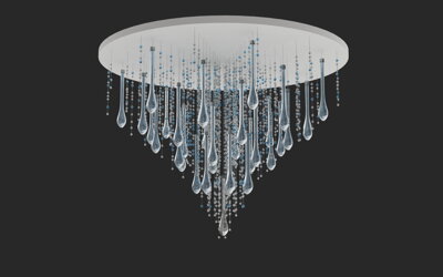 Design ceiling light ELW03