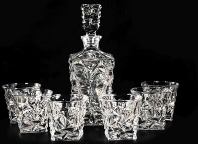 Set de whisky de cristal BG07470S
