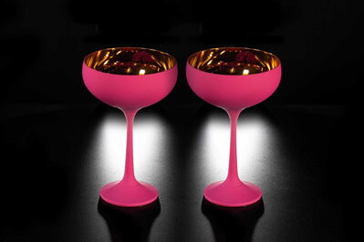 Glasses for sparkling wine set 2 pcs A. Mucha CR409190814