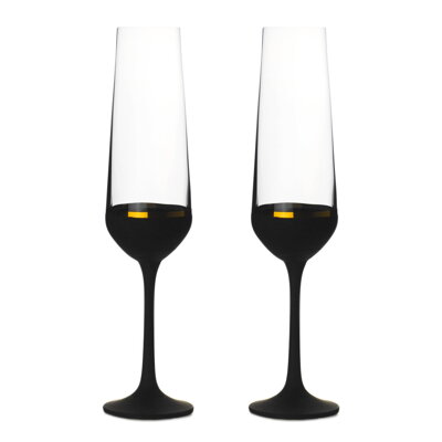 Glasses for sparkling wine set 2 pcs PAS42340728200B