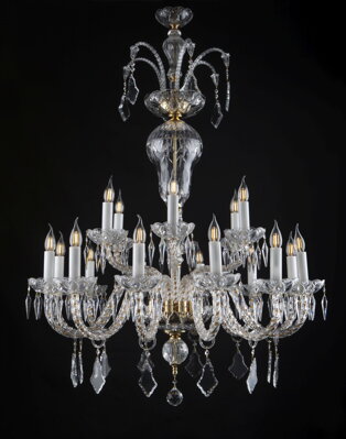 Crystal chandelier EL11712+603SHPB