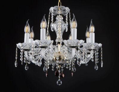 Cut glass crystal chandelier EL204801MAT