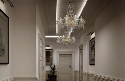 Hall and Staircase Chandeliers in urban style  LUCH10