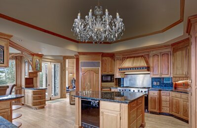 Chandelier for kitchen in country style  EL1021001