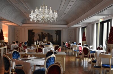 Dinner room crystal chandelier in chateau style EL1022402PB