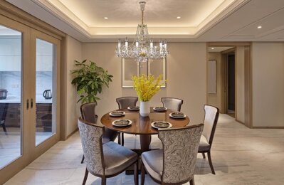 Dinner room crystal chandelier in urban style L16415CE