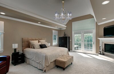 Bedroom in country style crystal chandelier L031CE