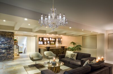 Crystal chandelier for modern living room in urban style AL180