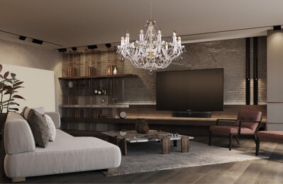Modern crystal chandelier for modern living room in provance style EL1271207