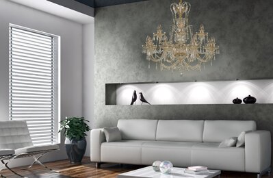 Living room crystal chandelier in urban style EL6501203