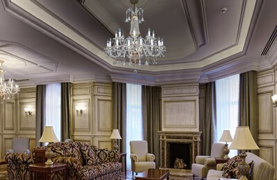 Velký luxusní lustr do obýváku v zámeckém stylu EL74424+302