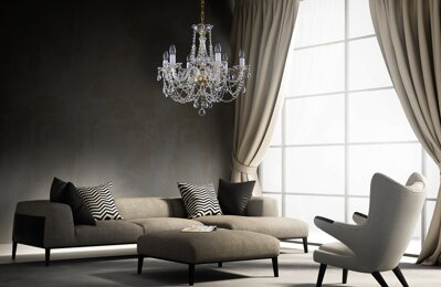 Living Room Crystal Chandeliers L022CE