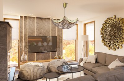 Křišťálový lustr do obývacího pokoje L245CE