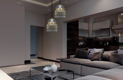 Living Room Crystal Chandeliers L331CE