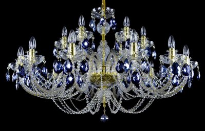 Chandelier coloured LW166182230G color