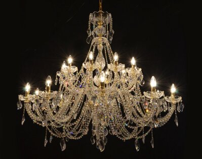 Cut glass crystal chandelier LW146202100G