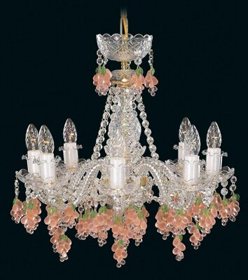 Crystal chandelier EL120862rosa