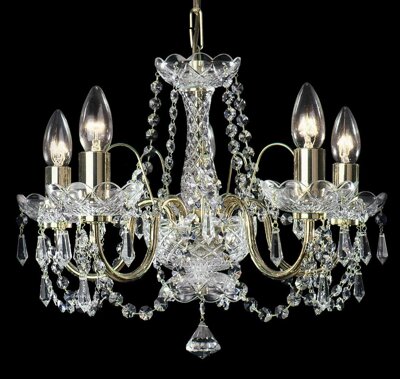 Chandelier with metal arms TX234000005